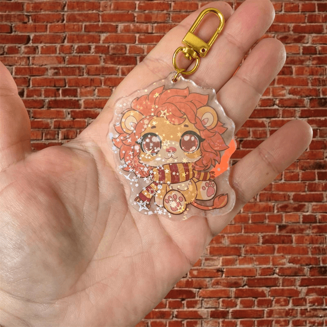 Porte clé Acrylique Gryffondor