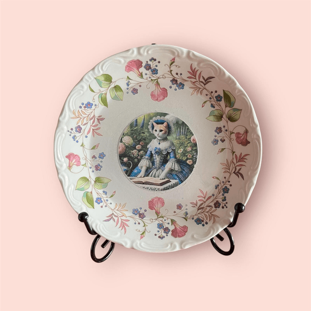 Assiette S Chat & Chien