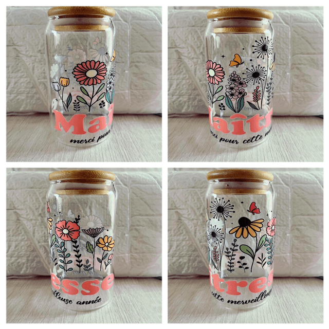 Verre maîtresse / Atsem