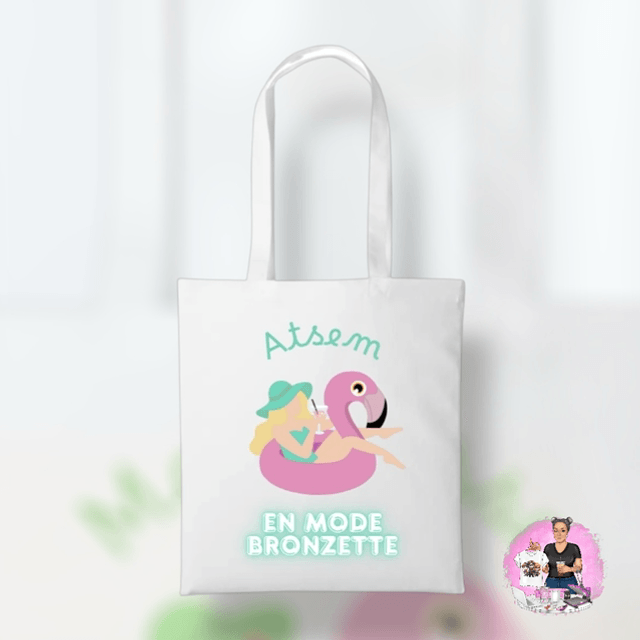 Tote bag « la p’tite dame »