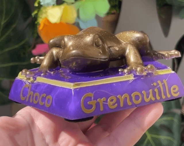 CHOCO GRENOUILLE EN RÉSINE