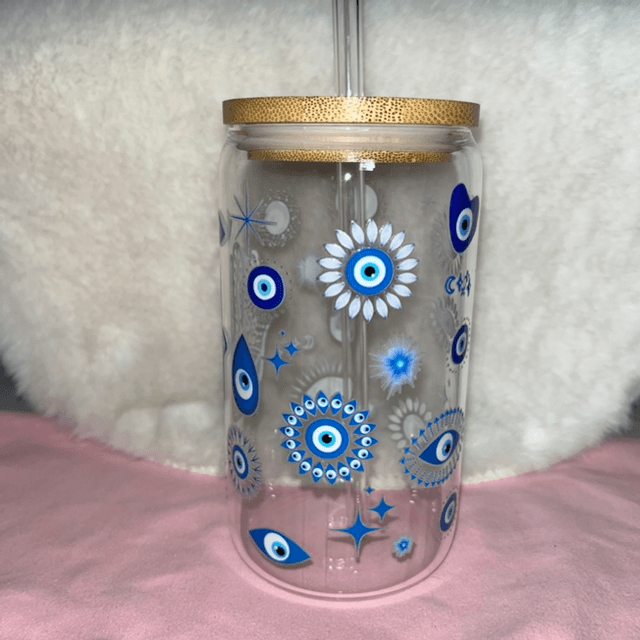 Verre ŒIL GRECQUE 