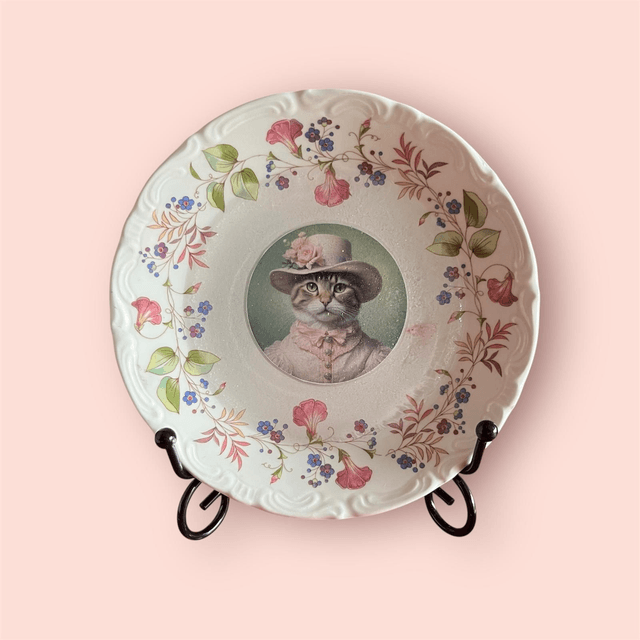 Assiette S Chat & Chien