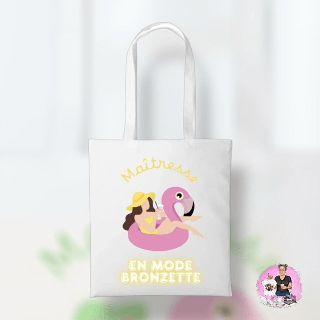 Tote bag « la p’tite dame »