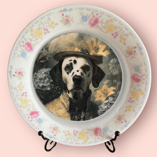 Assiette M Chat & Chien