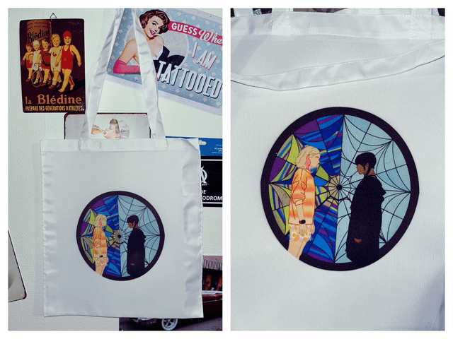 Tote bag ADDAMS