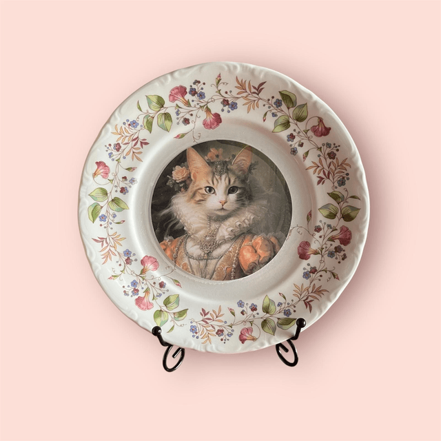 Assiette M Chat &amp; Chien